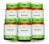 Dieti Natura 200 Cápsulas Veganas de Melisa para Dormir (Pack de 6) - Pastillas para Dormir Bien Adultos - Favorece a la Conciliación del Sueño - Fabricado en Francia - Garantía Sin OGM