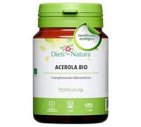 Dieti Natura 80 Cápsulas de Acerola Bio con Vitamina C Natural en Alta Dosificación - Acerola Bio de 1060mg - Antioxidante Potente para Combatir Cansancio, Refuerza Inmunidad - Certificado Ecológico