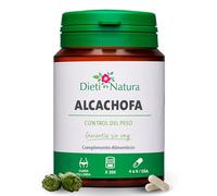 Dieti Natura Cápsulas de Extracto de Alcachofa Forte 4:1 3600mg con Cinarina 45mg/día - Complemento para Adelgazar Natural - Alcachofa para el Hígado - Detox Hepático Natural - Sin OGM