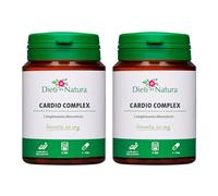Dieti Natura Cardio Complex 200 Cápsulas - Complemento para Mejorar el Sistema Cardiovascular - Espino, Olivo, y Ajo para las Arterias - Ayuda a Dinamizar el Organismo (Pack de 2, Original)