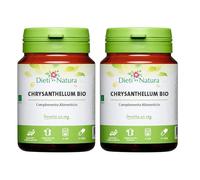 Dieti Natura Chrysanthellum BIO 200 Cápsulas (Pack de 2) - Planta Fitoterapéutica que Combate los Radicales Libres - Potente Hepatoprotector - Certificado ecológico FR-BIO-01 - Sin OGM