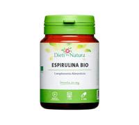 Dieti Natura Espirulina BIO 200 Cápsulas - Fuente 100% Natural de Antioxidantes, Proteínas Vegetales, Minerales y Vitaminas - Garantía Sin OGM - Fabricado en Francia