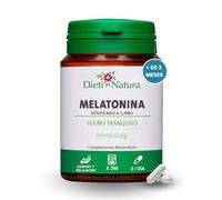 Dieti Natura Melatonina 200 cápsulas - Facilita un Sueño Reparador - Melatonina de Liberación Prolongada para Dormir - Melatonin Forte para el Insomio - Garantía sin OGM