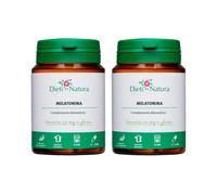 Dieti Natura Melatonina 200 cápsulas (Pack de 2) - Melatonina que Facilita un Sueño Reparador - Liberación Prolongada para Dormir - Melatonin Forte para el Insomio - Garantía sin OGM
