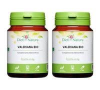 Dieti Natura Valeriana 200 Cápsulas BIO (Pack de 2) - Relajante de Origen Vegetal que Promueve el Sueño Reparador - Combate el Nerviosismo con Efectos Calmantes - Relajante Natural - Sin OGM