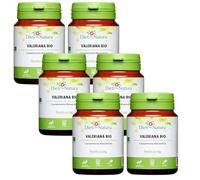 Dieti Natura Valeriana 200 Cápsulas BIO (Pack de 6) - Relajante de Origen Vegetal que Promueve el Sueño Reparador - Combate el Nerviosismo con Efectos Calmantes - Relajante Natural - Sin OGM