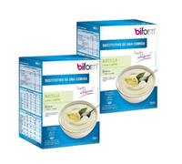 Dietisa Biform Crema Sabor Limon Sustitutiva de Comidas - Pack Ahorro 2 x 6 Sobres de 50g - Cada Unidad Aporta 201 Kcal - Para el Control del Peso