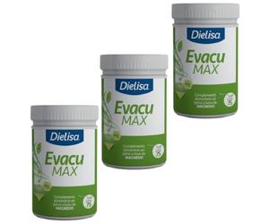 Dietisa EvacuMax - Pack Ahorro 3 x 150gr - Complemento Alimenticio en Polvo - Con Hidróxido de Magnesio - Favorece el Transito Intestinal - Sabor Limon