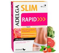 Dietmed Adelgaslim Rapid - 60 cápsulas - Morosil™ Naranja Roja Moro (≥2% flavonoides) - Caralluma fimbriata 12:1 - Alcachofa (≥2,5% cinarina) - Con guaraná (≥22% cafeína) - Colina y cloruro de cromo