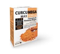 DietMed Cápsulas Curcumega Max 10.000 mg – 95% curcumina y pimienta negra – 60 cápsulas