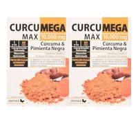 DietMed Curcumega Max 10.000mg - 60 Cápsulas (Paquete de 2)