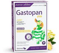 Digestión Normal y Confort Gástrico - Con Regaliz GutGard™, Jengibre y Enzimas Digestivas - Apoyo a las Mucosas - 30 Comprimidos - Dietmed Gastopan Plus