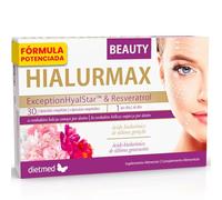 Dietmed | Hialurmax - 30 Cápsulas | Exceptionhyalstar & Resveratrol | Ácido Hialurónico de Última Generación
