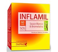 Dietmed | Inflamil - 60 Comprimidos | Sauce Blanco & Bromelaína | Rapid