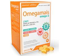 Dietmed Cápsulas Omegamais Omega-3 – Aceite de pescado y DHA – 60 cápsulas