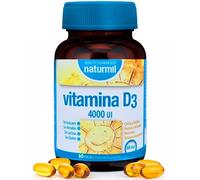 Naturmil Vitamina D3 4000 UI (100 µg) - Cápsulas x60