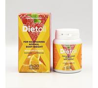 Dietoll - Suplemento dietético para dieta cetogénica, 20 cápsulas con coenzima Q10