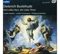 DIETRICH BUXTEHUDE Dein Edles Herz, der Liebe Thron (CD) (Importación USA)
