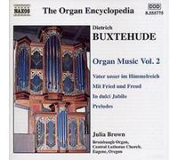 Dietrich Buxtehude Organ Music Vol. 2 (Brown) (CD) Album (Importación USA)