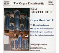 Dietrich Buxtehude Organ Music Vol. 3 (Rubsam) (CD) Album (Importación USA)