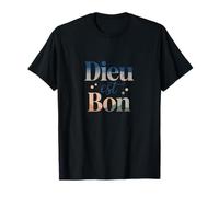 Dieu EST Bon Camisola Chrétienne FOI et Espoir Français Camiseta