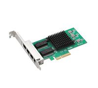 diewu TXA034 Tarjeta de red Gigabit de 4 puertos I350-T4 Enterprise Card con chip I350 para ordenador de interfaz PCIe 4X