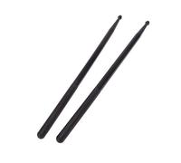 dieyyuca Par de 5A Nylon Palillo por Tambor Set Ligera Profesional Negro