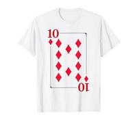 Diez de Diamantes | Disfraz de grupo Royal Flush de la realeza moderna Camiseta