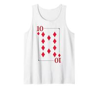 Diez de Diamantes | Disfraz de grupo Royal Flush de la realeza moderna Camiseta sin Mangas