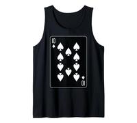 Diez de espadas jugando a las cartas Camiseta sin Mangas