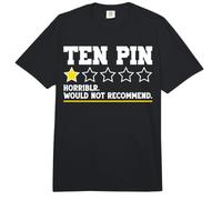 Diez Pin Funny Bowling Cita Diseño Hombres Mujeres Diciendo Bowler Comfort Colors Adult Heavyweight T-Shirt