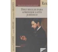 diez reglas para aprender latin juridico