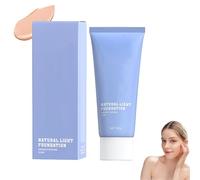 Diez Twenty Liquid Foundation, Diez Veinte Cobertura completa Matte Liquid Foundation Control de aceite 24H Corrector de larga duración, Cambio de colores a prueba de sudor impermeable (Natural)