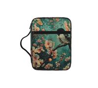 DIEzig Bolsa organizadora de almacenamiento de la Biblia impresa con múltiples bolsillos, versátil bolsa de transporte para libros, tabletas y bolígrafos