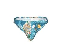 DIEzig Calzoncillos de bikini para hombre, suaves, elásticos, con estampado de mapa de Grecia, ropa interior de uso diario, ajuste suave, cómodo, regalo, Negro, M