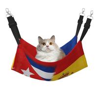 DIEzig Cuba And Spain - Hamaca de jaula mediana para colgar, cama suave para gatitos, hurones, cachorros o mascotas pequeñas