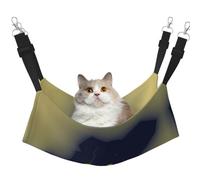 DIEzig Elephant Silhouette - Hamaca de jaula mediana para colgar, cama suave para gatitos, hurones, cachorros o mascotas pequeñas