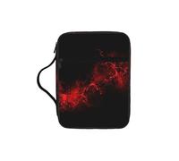 DIEzig Explosion Burst - Bolsa organizadora de almacenamiento de la Biblia con múltiples bolsillos, versátil bolsa de transporte para libros, tabletas y bolígrafos