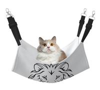 DIEzig Lion Head Outl - Hamaca de jaula mediana para colgar, cama suave para gatitos, hurones, cachorros o mascotas pequeñas