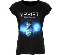 dif Within Temptation 'Resist Orb' Womens Fitted T Shirt S Black S