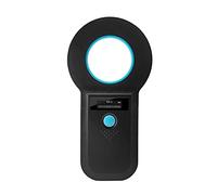 DIFCUL Escáner microchips para Animales Domésticos, Lector de Chips de Animales con Chip RFID de Mascotas con Pantalla OLED para FDX-B（ISO11784 / 11785）y EMID