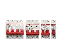 Diferencial Auto Rearmable 1 Uds 1-4 polos 3A/6A/10A/16A/20A/32A/40A/50A/63A 400V tipo C Mini disyuntor MCB 35mm montaje en riel capacidad de ruptura 6KA(1,50A)