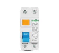 Diferencial Auto Rearmable 2P 16A 63A 10mA 30mA 100mA 6KA RCCB RCD 230V disyuntor de corriente Residual electromecánico interruptor de seguridad diferencial Diferencial Auto Rearmable ( Tamaño : 2Pole