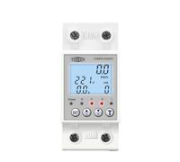 Diferencial Auto Rearmable,Diferencial Interruptor TOMPD-63 WFI de 63 A, Smartlife TUYA, disyuntor, medidor de energía, temporizador con protección contra voltaje, corriente y fugas.(With backlight)