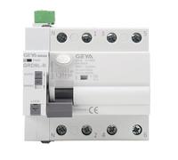 Diferencial Auto Rearmable Inmunizado 4P 40A 30mA Tipo A - RCCB | Trifásico, 3 intentos de reconexión automática, detecta corrientes continuas pulsantes, montaje en carril DIN, incluye cables