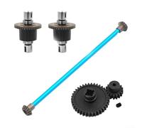 Diferencial de engranaje de metal para WLtoys A959 A979 B Series ofrece transferencia de potencia estable y reducción del desgaste con el tiempo (18-A)