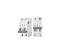 Diferencial Rearmable Disyuntor carril Din DC MCB 6KA 2P 500V Mini disyuntor 6A 10A 16A 20A 25A 32A 40A 50A 63A(50A)