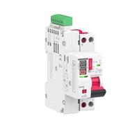 Diferencial Rearmable Disyuntor RCBO 1P+N Tipo A 6kA 30mA Curva B/C 16A 40A Auto-Recierre Protección contra sobrecorriente/fugas inteligente(C40A)