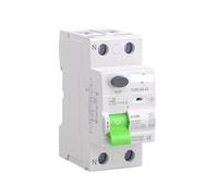 Diferencial Rearmable Disyuntor RCCB RCD DC pila de carga eléctrica disyuntor corriente Residual 2P 63A 30mA tipo B 10KA fuga tierra carril Din(2 Pole 100mA,50A)
