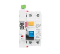 Diferencial Rearmable Disyuntor tipo A RCD Auto Modular disyuntor 40A 63A 30mA 100mA 300mA interruptor de seguridad 220V fuga(6A)